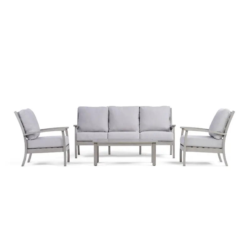Eden Sofa Set with Fixed Chairs