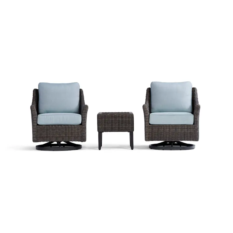 Harriet Conversation Set with Swivel Glider Chairs