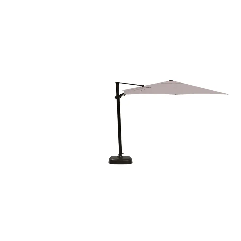 10 Ft Square Cantilever Umbrella with AKZ Base