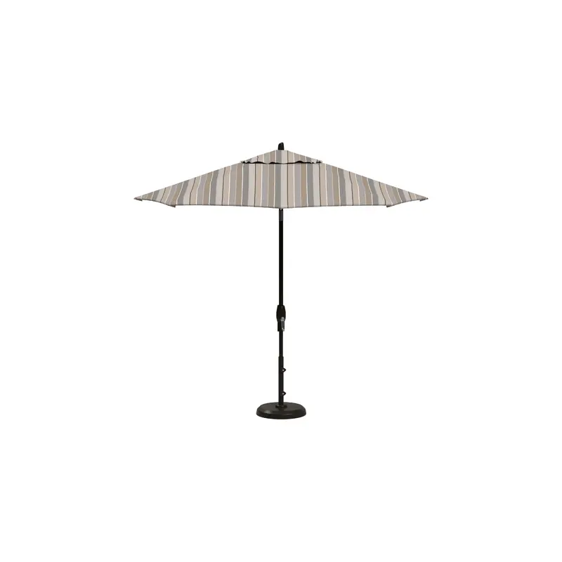 9 Ft. Octagon Auto Tilt Umbrella with Base