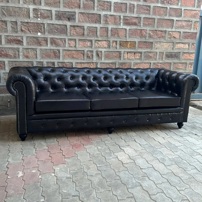 Brooklyn Chesterfield Leather Sofa