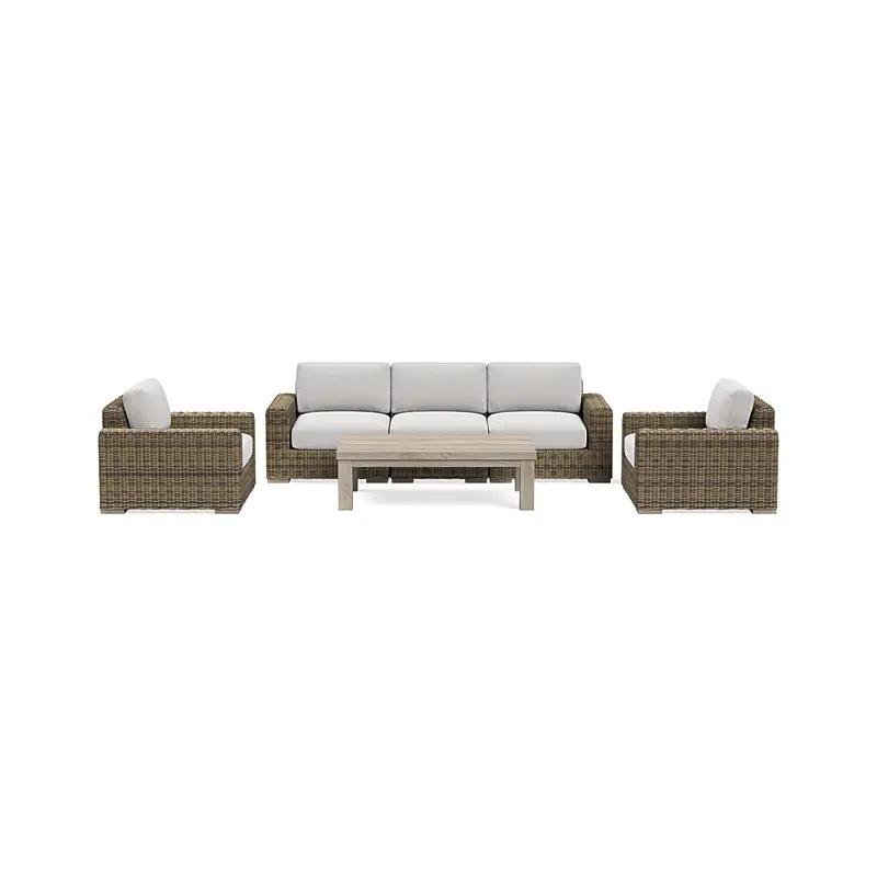 Ludlow Sofa Set with Fixed Chairs