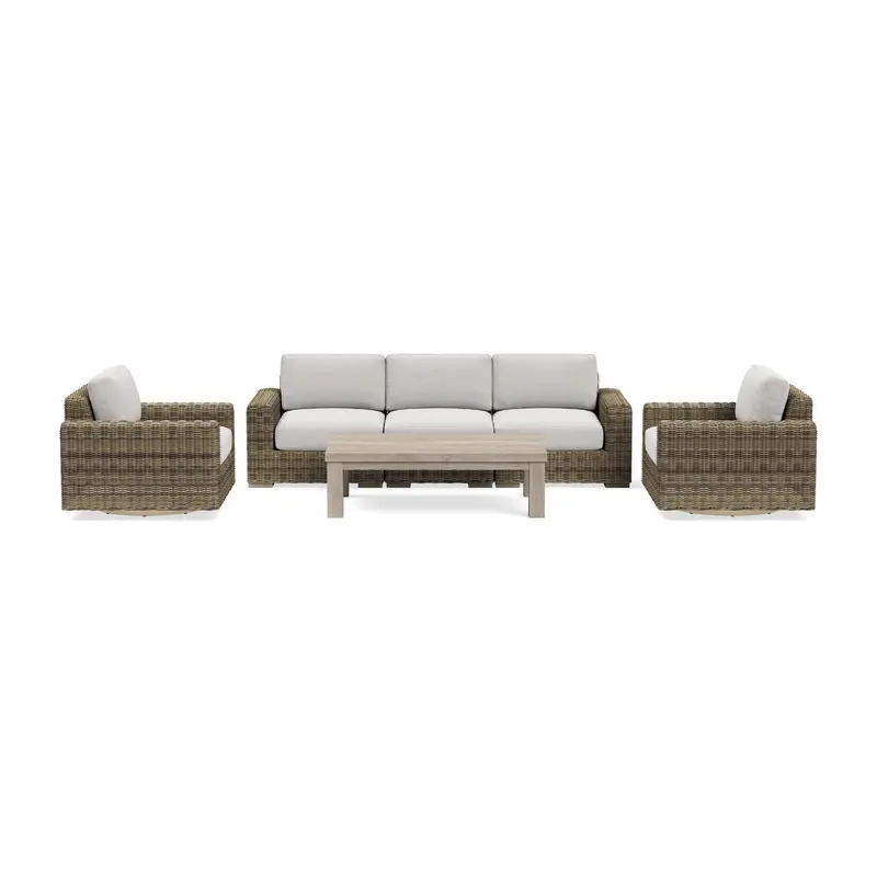 Ludlow Sofa Set with Swivel Chairs
