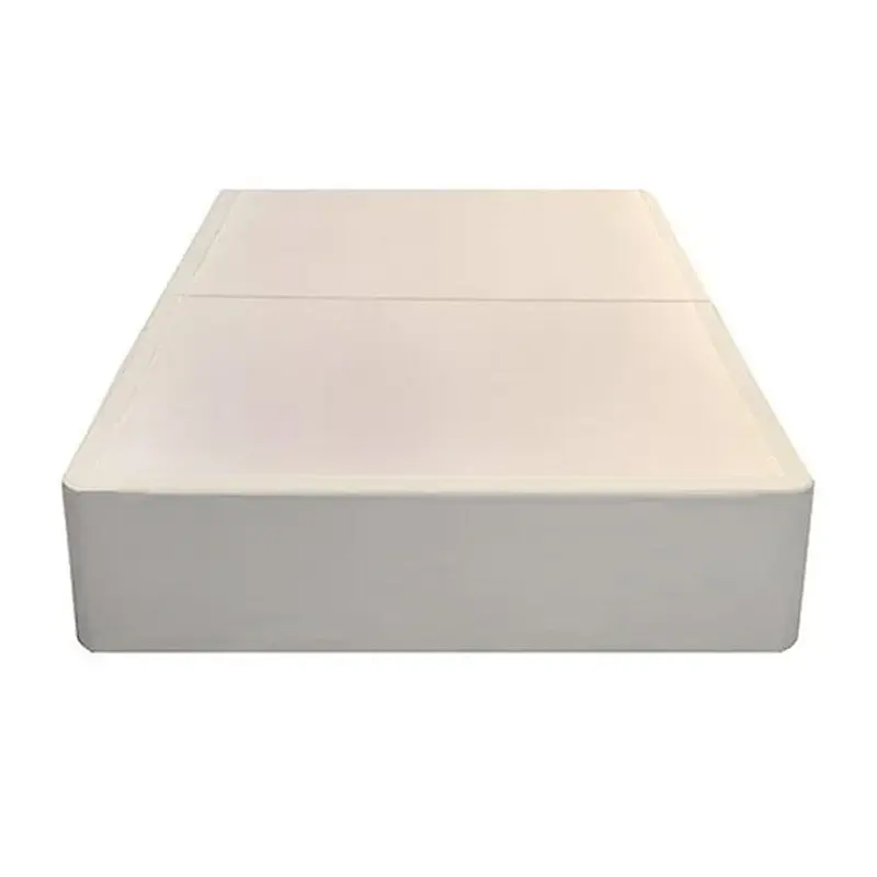 Silver Velvet Divan Bed Base