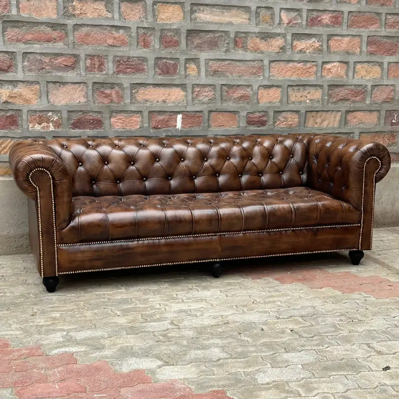 Winchester Chesterfield Leather Sofa