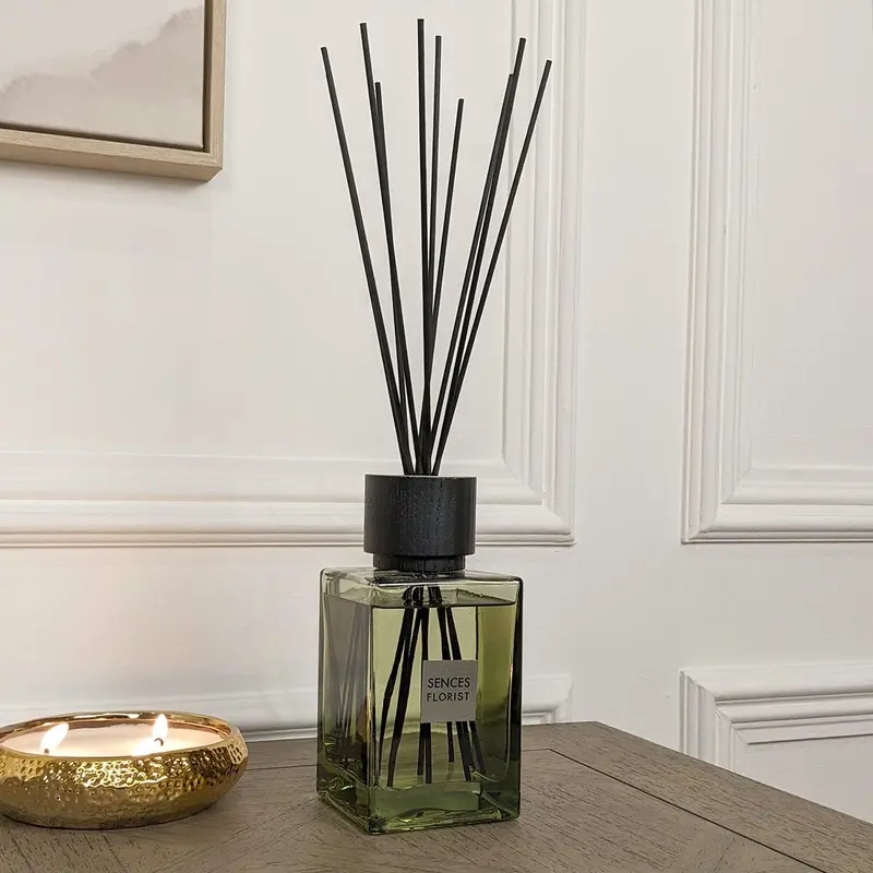 Florist Green Glass Reed Diffuser - 500ml