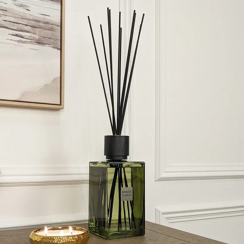 Florist XL Green Glass Reed Diffuser - 2200ml