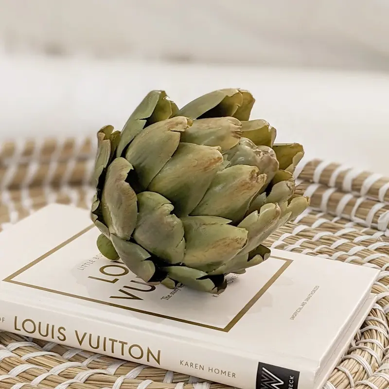 Green Decorative Artichoke Ornament