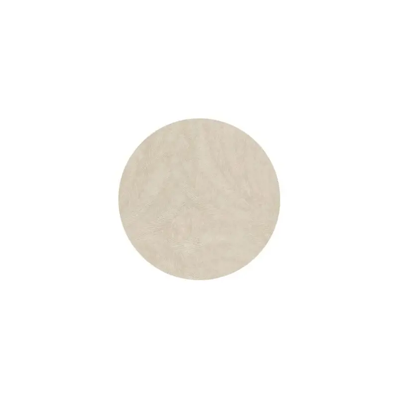 Darcy Cream Feathers Metallic Patterned Wallpaper Sample