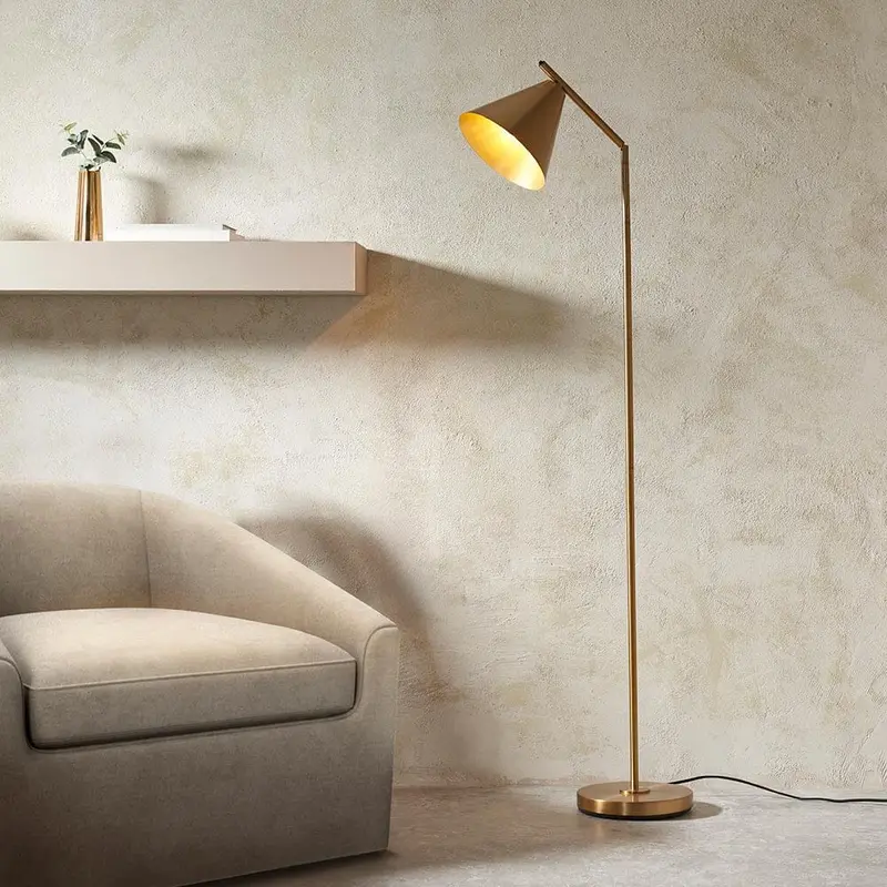 Devonte Gold Task Floor Lamp