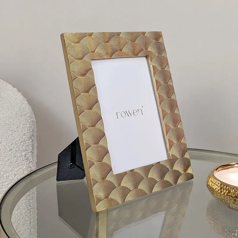 Gold Art Deco Photo Frame- 5x7"
