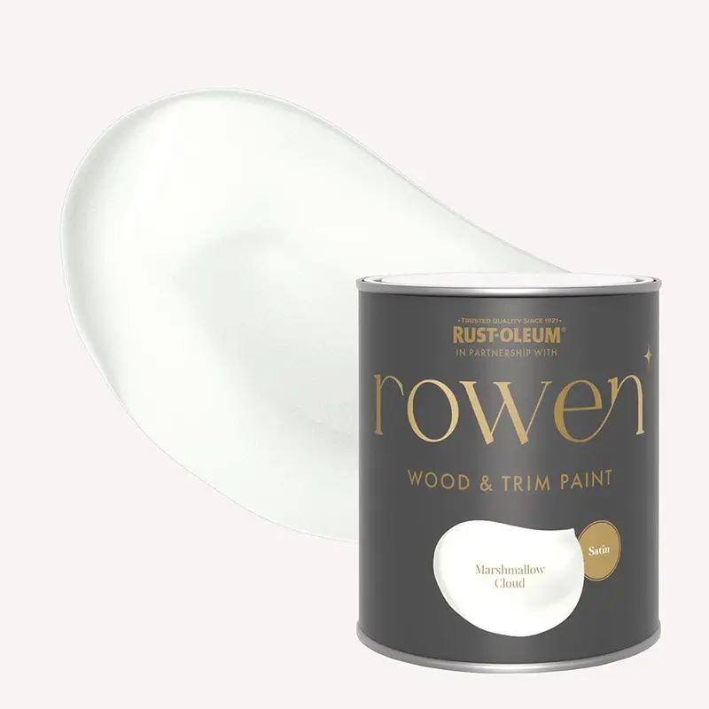 Marshmallow Cloud White Satin Wood & Trim Paint - 750ml
