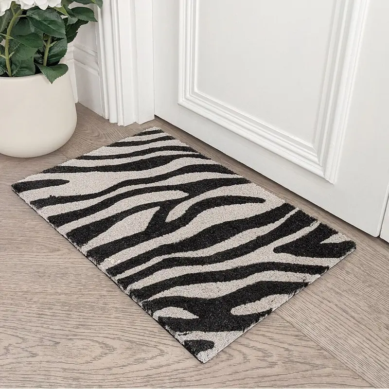 Statement Zebra Print Doormat