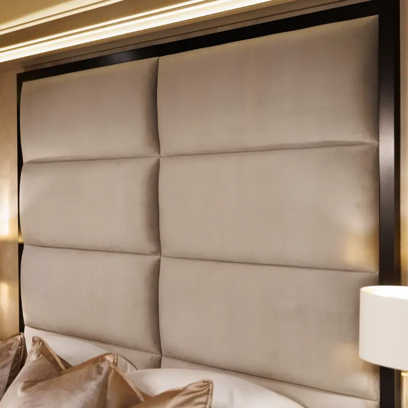 Praline Luxury Velvet Chocolate Box Headboard