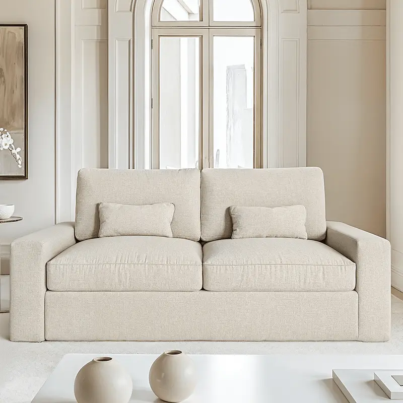 Tribeca Ash Greige 3 Seater Sofa
