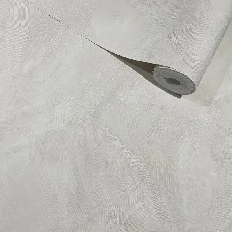 Adelyn Cream Brushstroke Effect Wallpaper