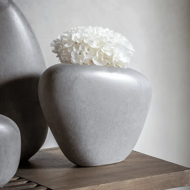 Balance Stone Effect Pebble Abstract Vase