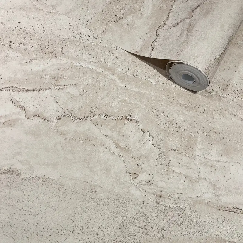 Darcie Beige Marble Effect Wallpaper