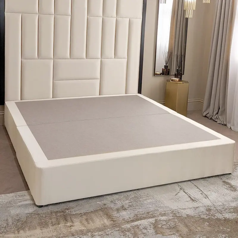 Serena Vanilla Standard Divan Bed Base