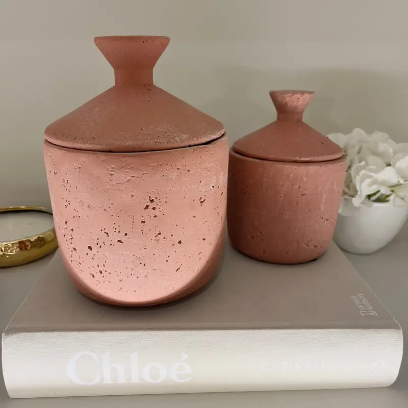 Teos Large Terracotta Decorative Jar