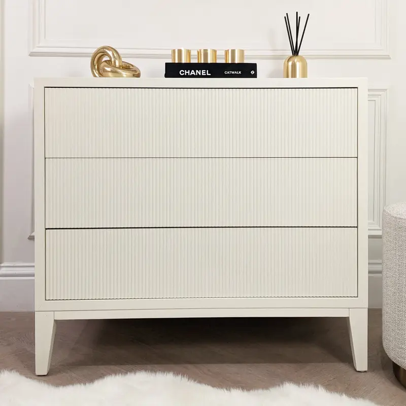 Metropolitan Ivory Premium Chest of Drawers
