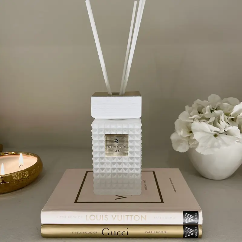 Spa Petite White & Gold Luxury Reed Diffuser - 150ml