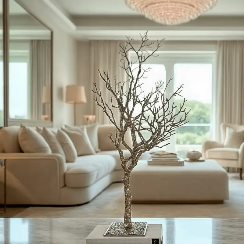 Champagne Decorative Tree Ornament