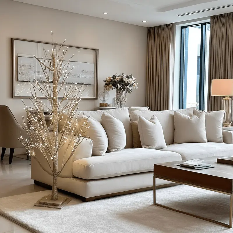 Champagne LED Prelit Tree - 180cm