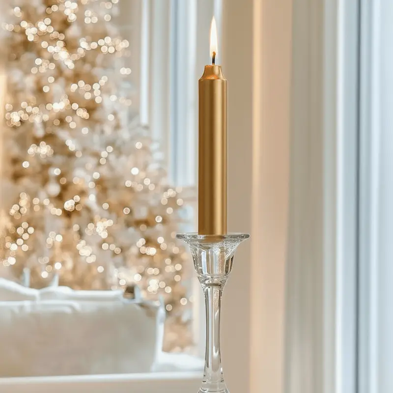 Gold Decorative Candlestick
