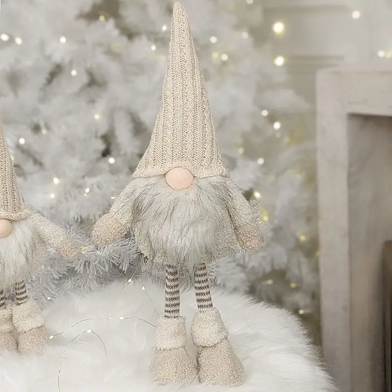 Large Neutral Decorative Christmas Gonk