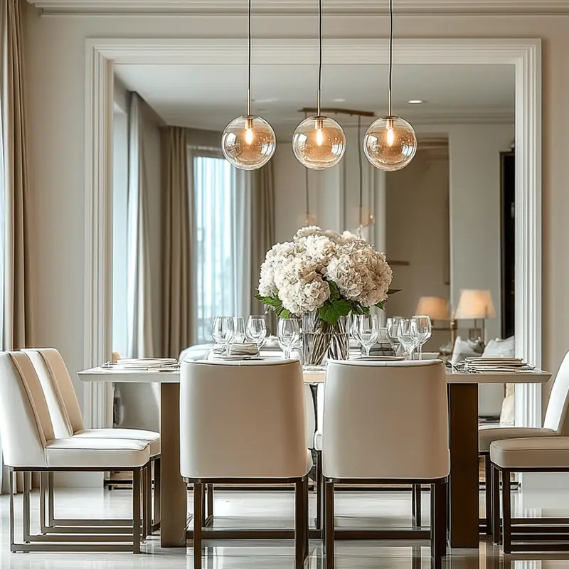 Nemia Gold & Amber Glass 3 Pendant Ceiling Light