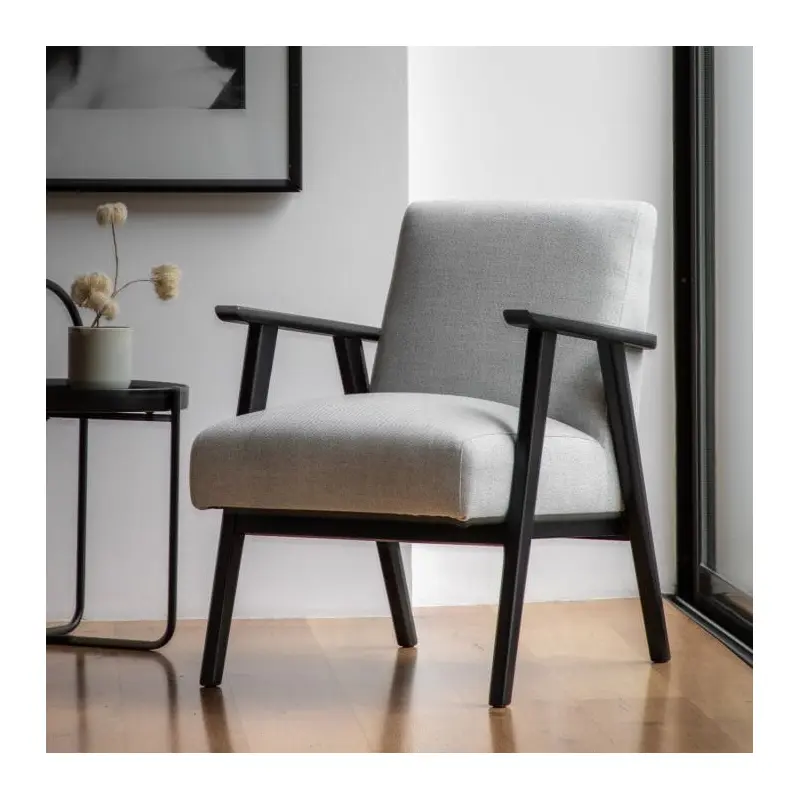 Paquin Black & Stone Armchair