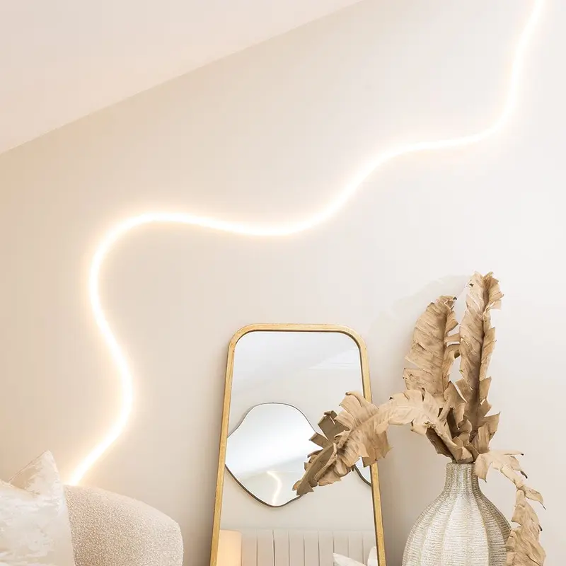 Angelic 3m LED Rope Light with Wall Clips