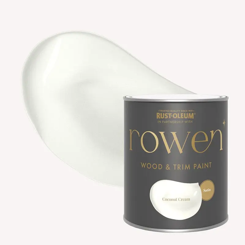 Coconut Cream Satin Wood & Trim Paint - 750ml