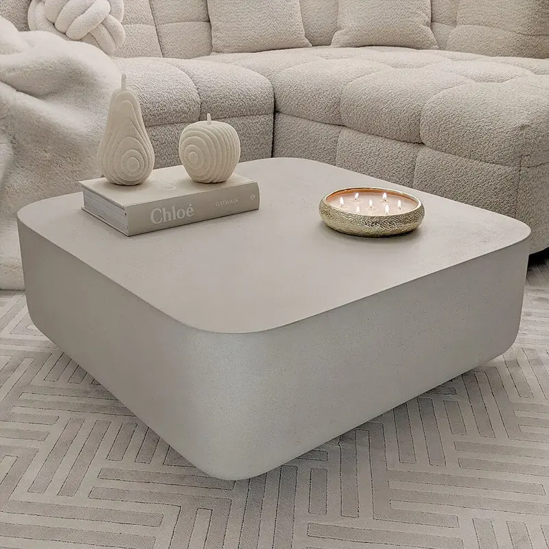 Zaylee Putty Concrete Effect Coffee Table