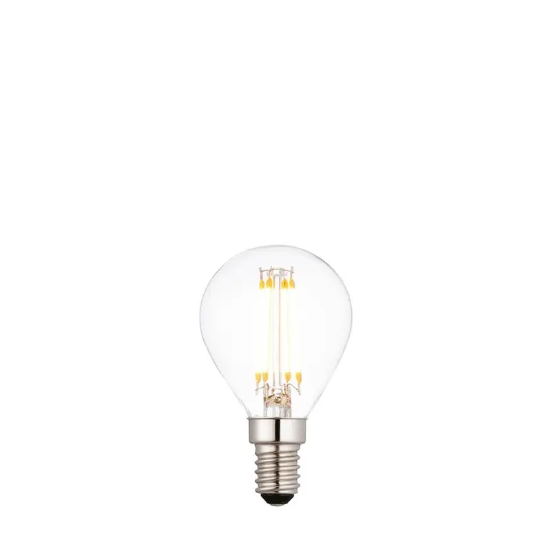 E14 LED Filament Warm White Golf Bulb