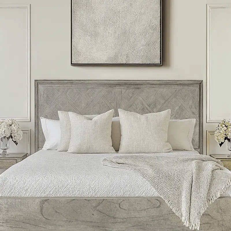 Elysium Natural Wood Luxury Bed