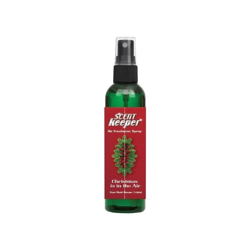 4 Oz. Scent Keeper Christmas Air Freshener Home Spray