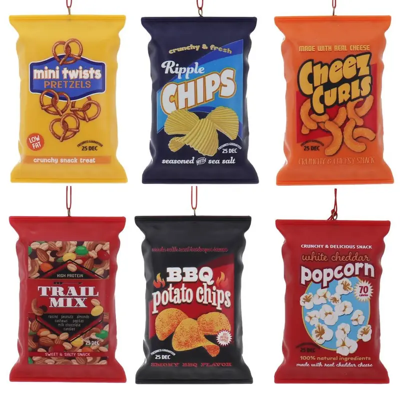 4.75" Snack Bag Ornament