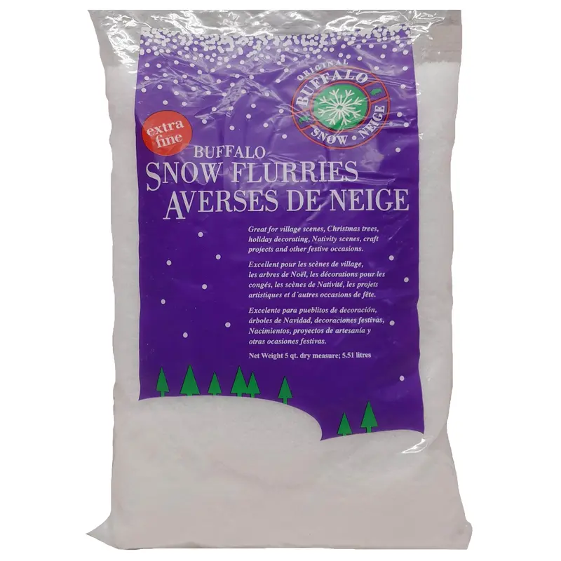 5 Quart Bag of Extra Fine Buffalo Snow Flurries