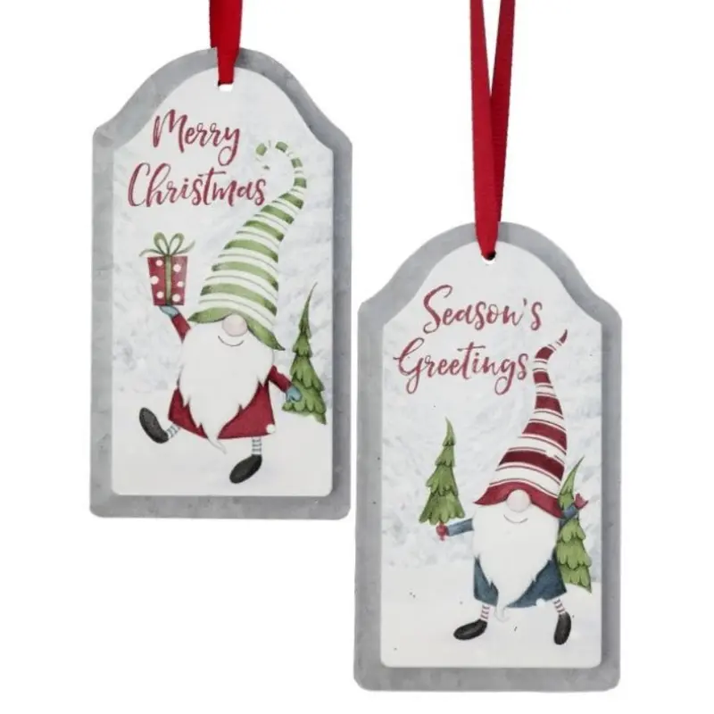 6" Home Sweet Gnome Sign Ornament