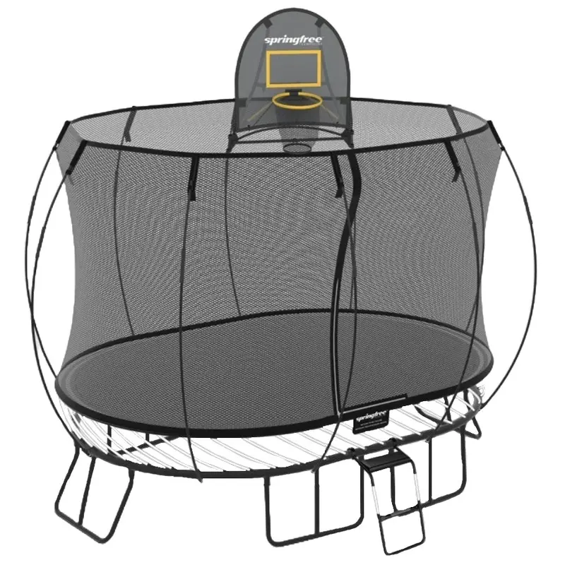 8' x 11' Medium Oval Springfree Trampoline Ultimate Bundle