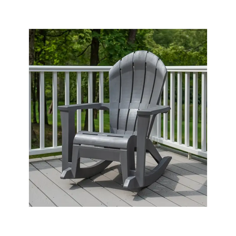 Big Easy Gray Westport Adirondack Rocker Chair
