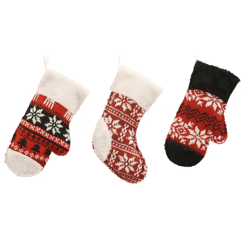 Buffalo Check Glove/Stocking Ornament