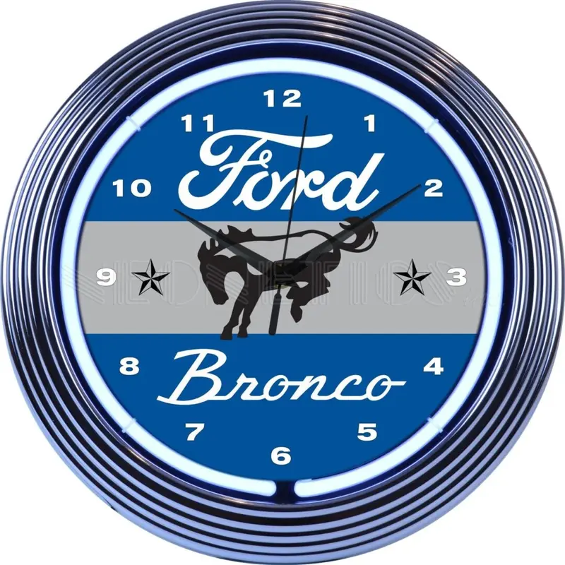 Neonetics Ford Bronco Neon Clock