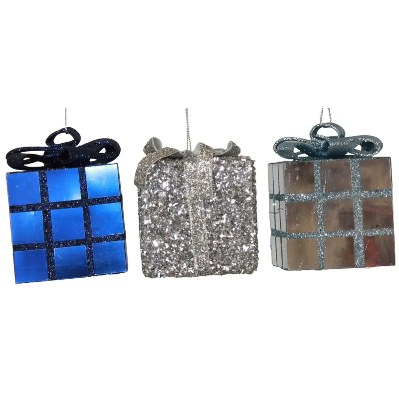Shiny Gift Box Ornament