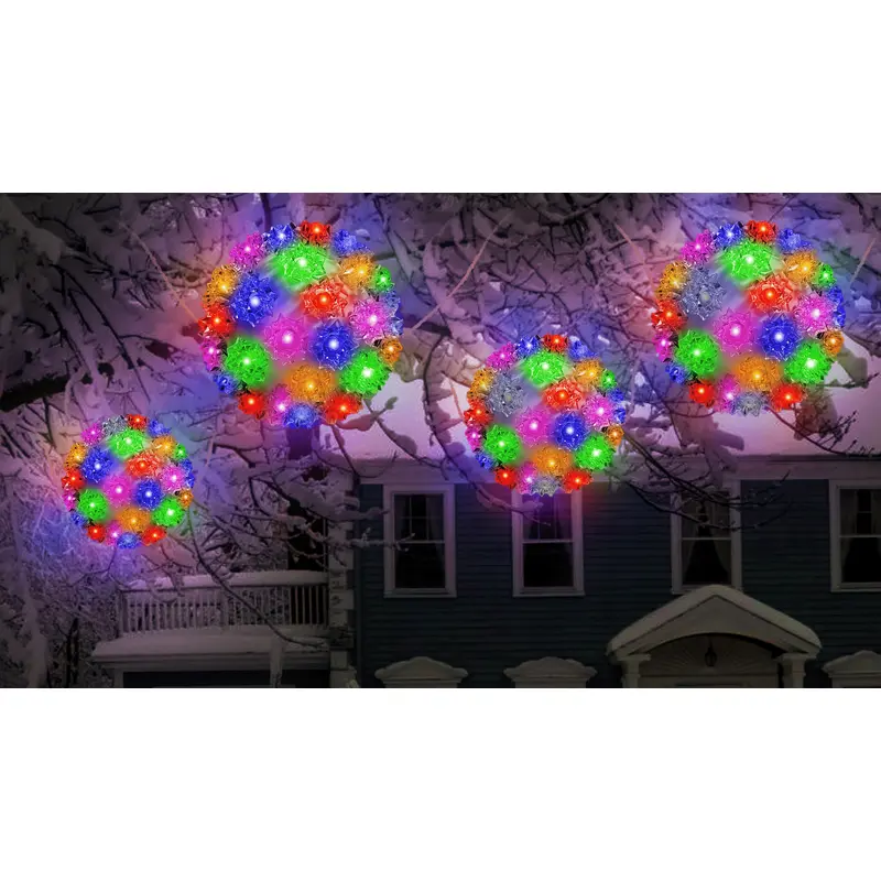 5.5" Crystal Twinkling LED Sphere Decoration