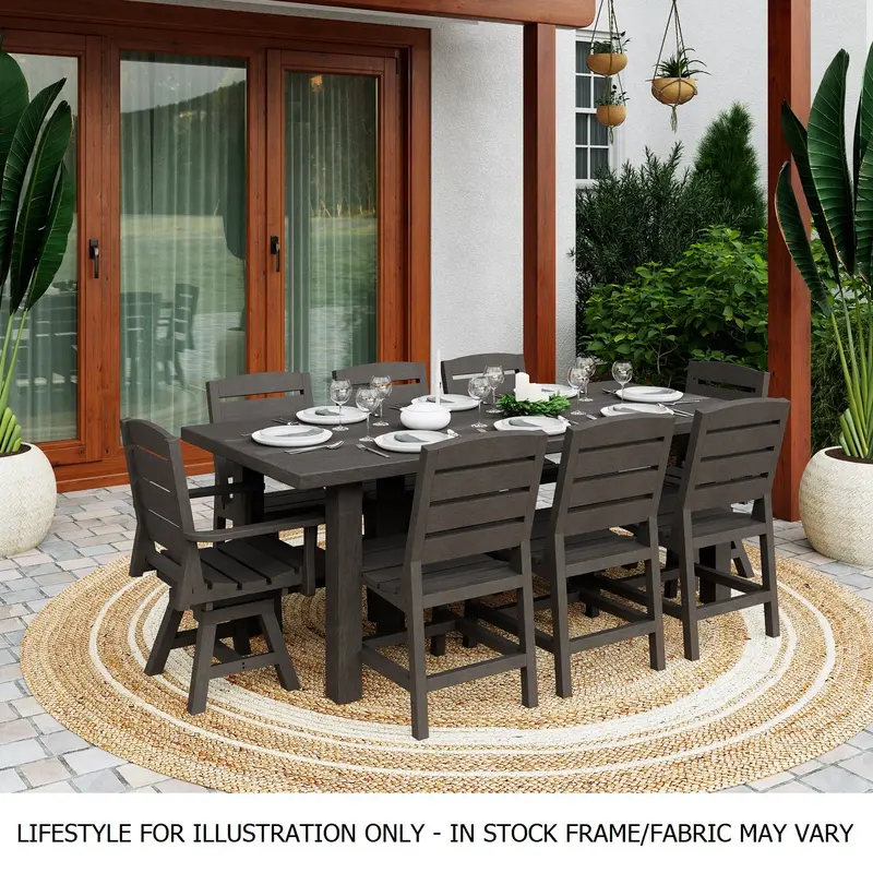Beige & Chocolate Napa Resin Dining Collection