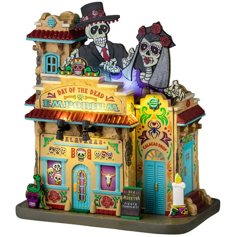 Lemax Spooky Town Day of the Dead Emporium #45208