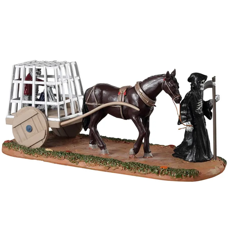 Lemax Spooky Town Dungeon Cart #33636